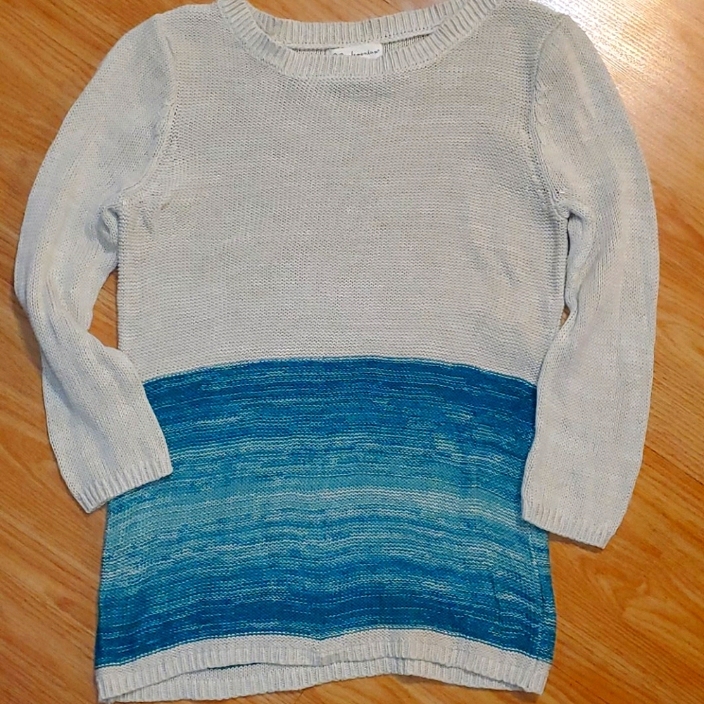 Chic ombre knitted top XS